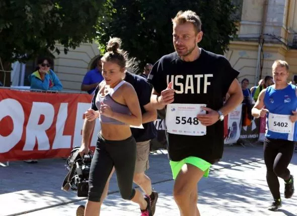 Edyta Herbuś i Dawid Woliński