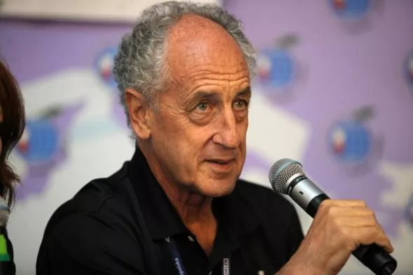 Paco Borao, prezes AIMS na Festiwalu Biegowym w 2011 r.