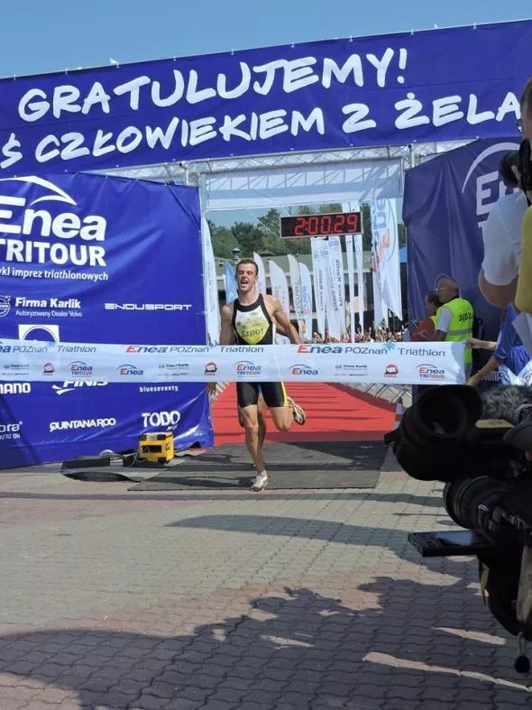 Dariusz Kowalski na mecie