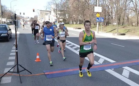 ... a tu na 5. kilometrze trasy