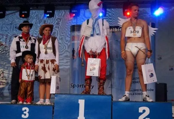 Zwycięzcy Biegu Przebierańców