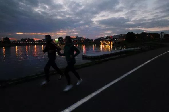 Bieg Świetlików w Krakowie Bieg Świetlików w Krakowie