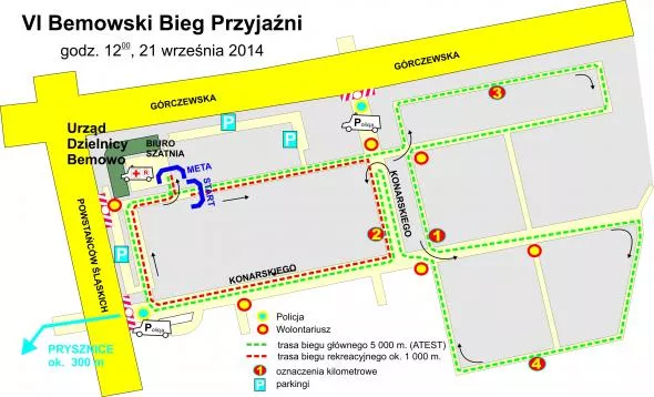 Trasa tego klimatycznego biegu pozstaje ta sama, co w edycjach poprzednich