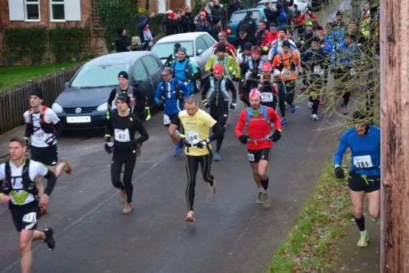 Tuż po starcie. fot. Adrian Howes