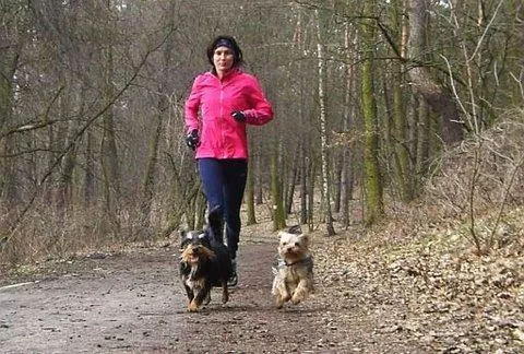 Małgorzata Sobańska na treningu