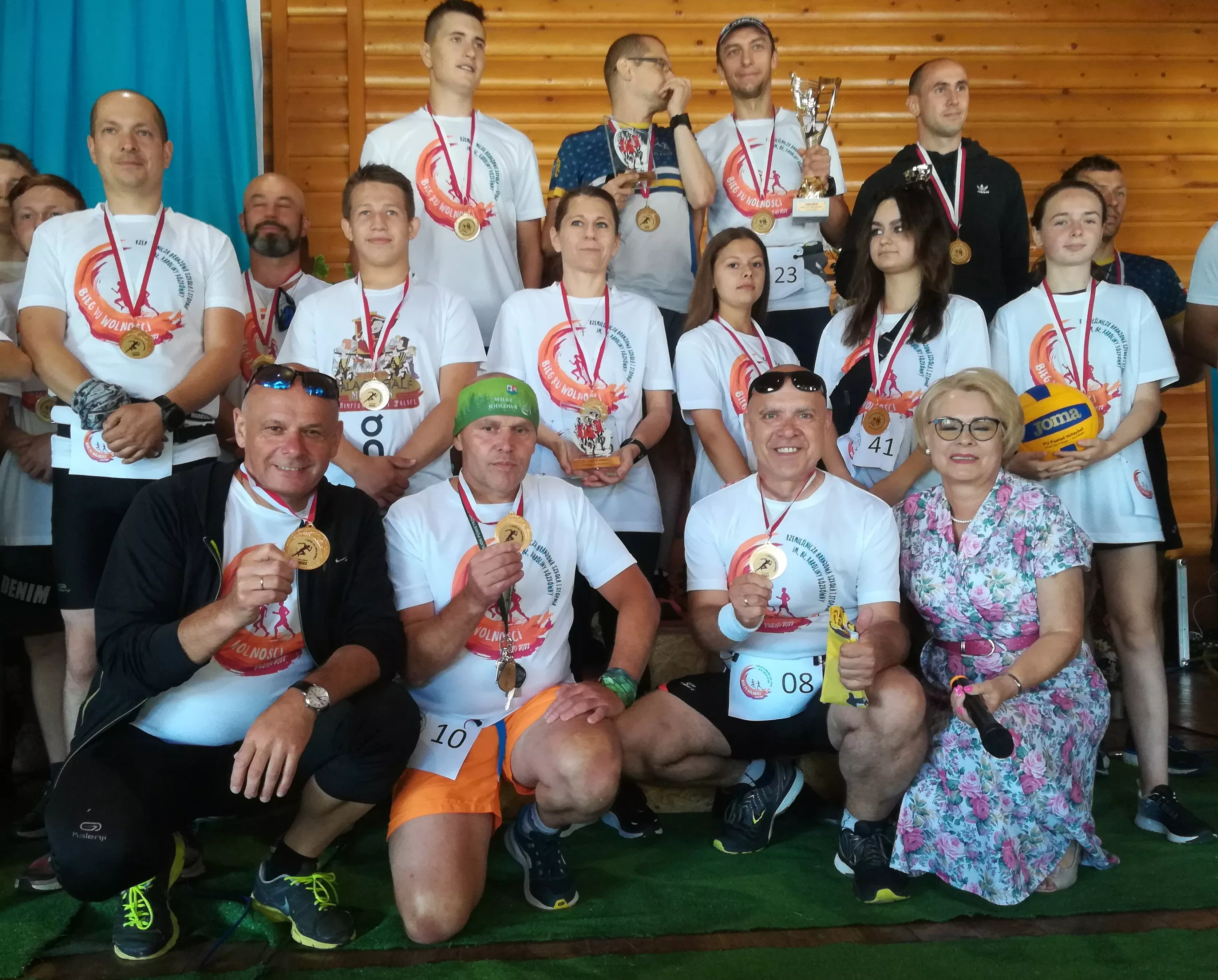 Uczcili swoją patronkę w „Biegu ku wolności”