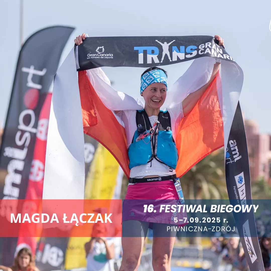 Magdalena Łączak ponownie pobiegnie w Piwnicznej!
