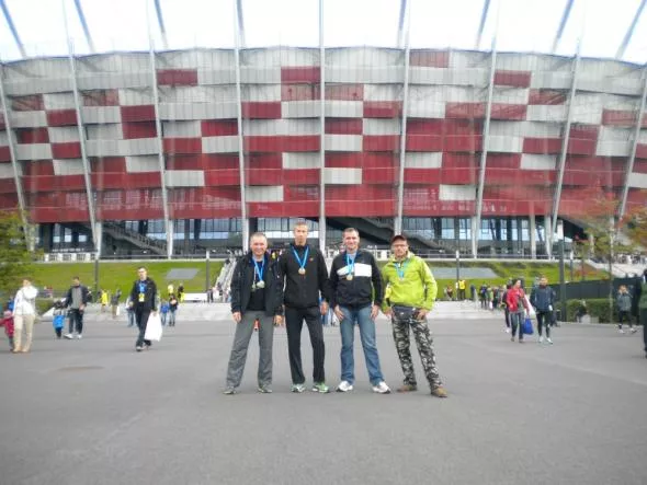 35. PZU Maraton Warszawski - meta była zlokalizowana na Stadionie Narodowym