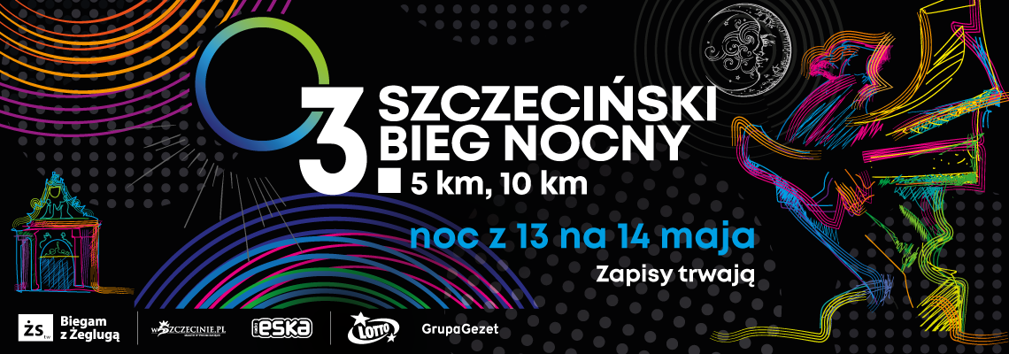 Szczeciński Bieg nocny już z 13 na 14 maja