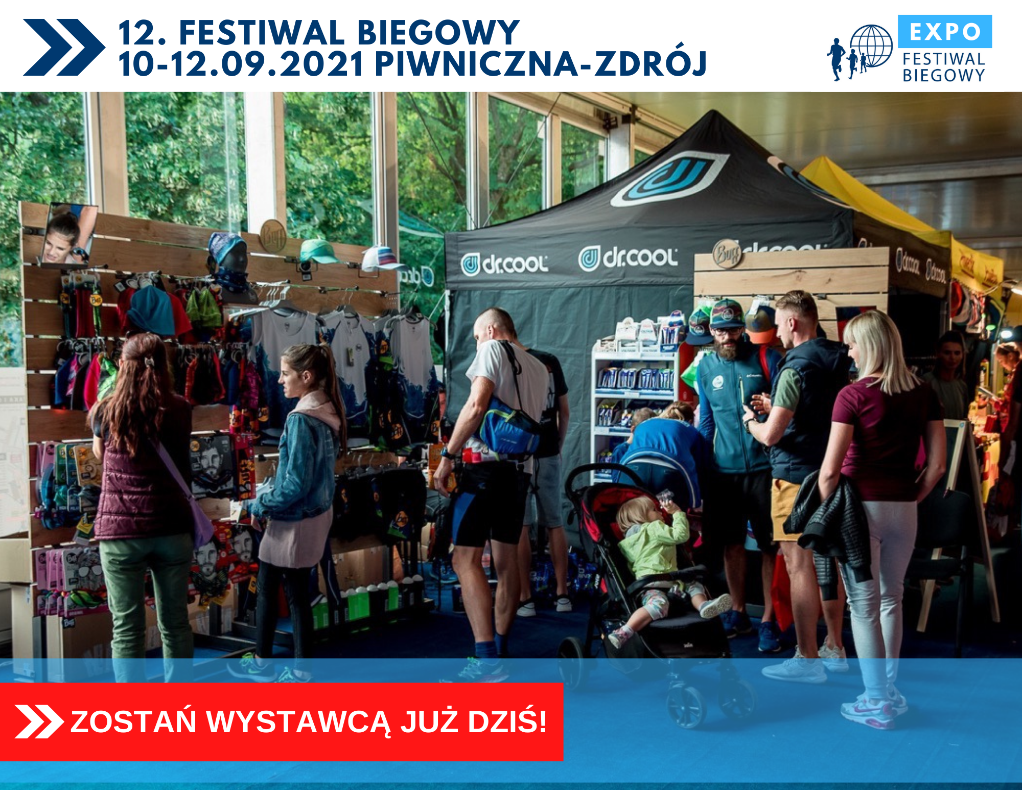 Weź udział w największych targach 12. edycji Festiwalu Biegowego!