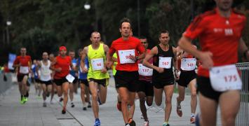 Krynicka Mila w ramach rywalizacji Iron Run