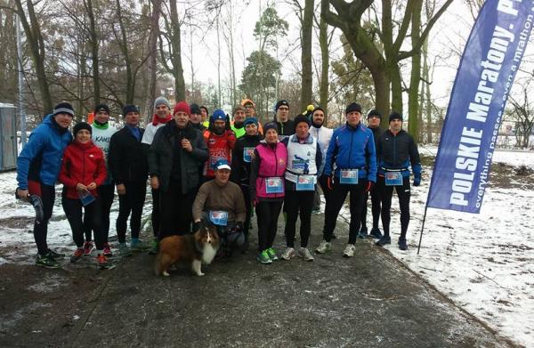 Dziesięć lat biegania nad Kanałem Bydgoskim -edycja jubileuszowa (25.2.2017)