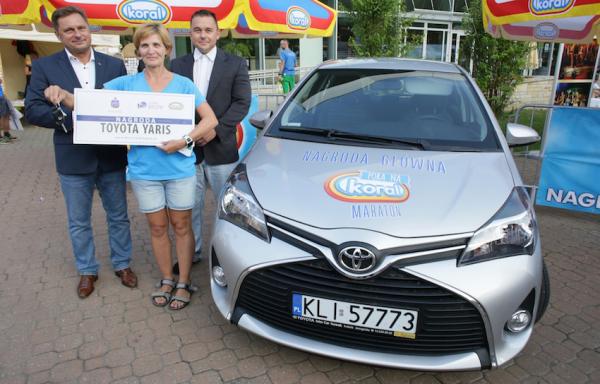 Loteria "Samochód dla biegacza" w Krynicy (11.9.2016)
