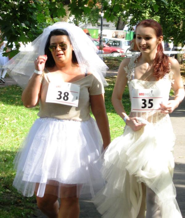 TLC Bieg w Sukniach Ślubnych w Warszawie (14.09.2014)