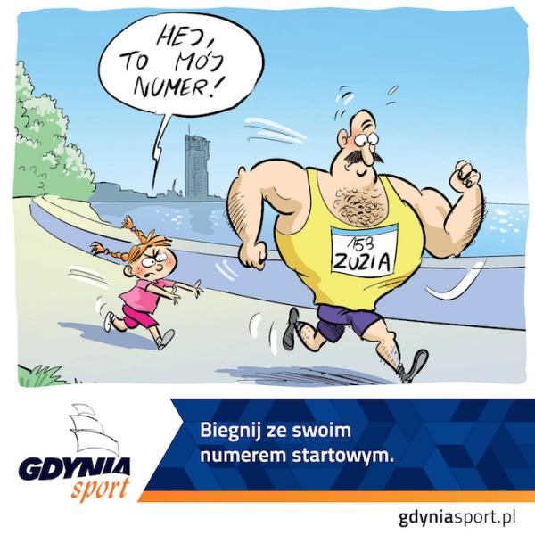 Biegnij fair - akcja edukacyjna Gdyńskiego Centrum Sportu