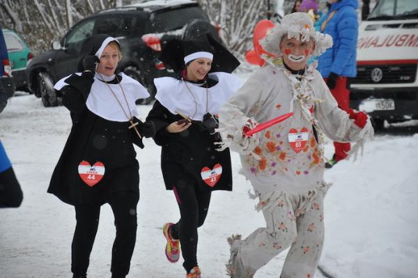 4. Bieg Walentynkowy w Dąbrowie Górniczej (8.2.2015)