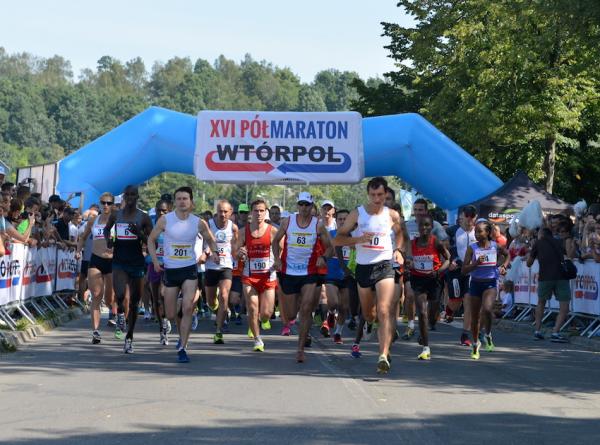 16. Półmaraton Wtórpol w Skarżysku-Kamiennej (20.8.2016)