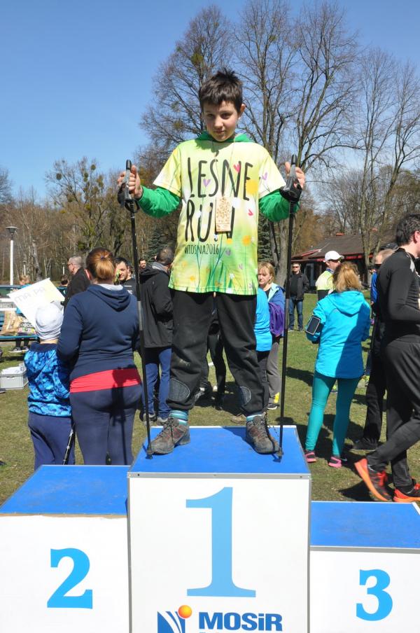 Leśne Run w Zabrzu - Wiosna (2.4.2016)