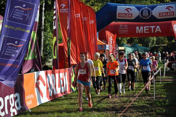 Finał Pucharu Polski Nordic Walking w Gdańsku (4.10.2014)