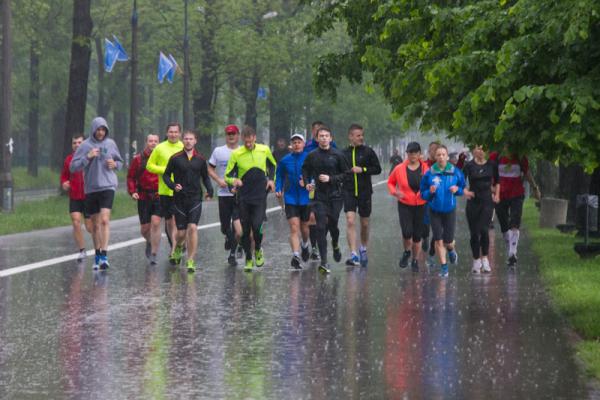 Bieg Śniadaniowy Krakowskich Spotkań Bieg. (17.5.2014)