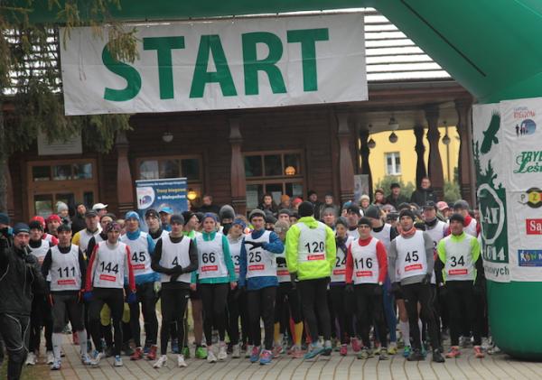 Bieg Andrzejkowy w Wysowej-Zdrój (30.11.2014)