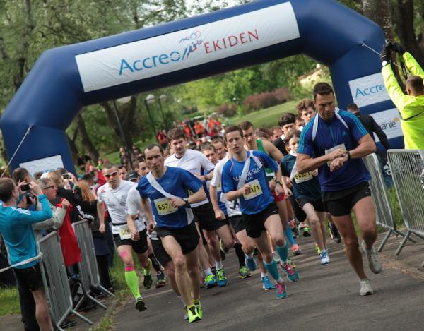 X Accreo Ekiden w Warszawie (11.5.2014)