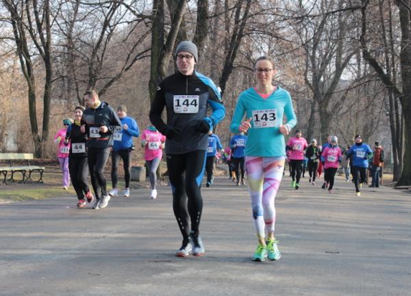2. Bieg dla Par „Zakochaj się w bieganiu" w Warszawie (14.2.2016)