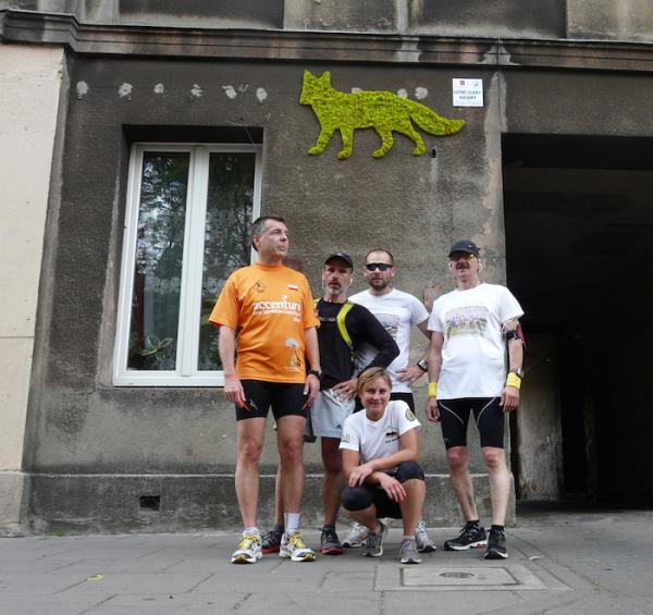 „Zielone Ślady Natury” w Łodzi. Wycieczka biegowa KB Szakale Bałut (20.6.2015)
