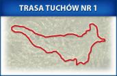 Trasa biegowa w okolicach Tuchowa